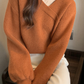 Choker Neck Wrap Jumper
