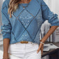 Sequin Diamond Knit Jumper