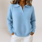Polo Collar Knit Jumper
