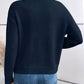 Lace Trim V-Neck Jumper