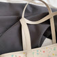 Tote Bag Patterned Faux Leather with Zip for 15-Inch Laptop