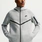 Nike Tech Men's Fleece Hoodie Zip - Grey