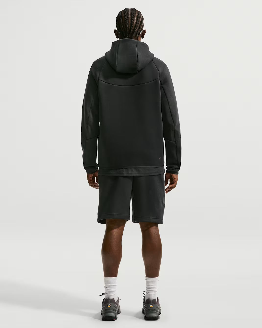 Nike Tech Men's Fleece Hoodie Zip - Black