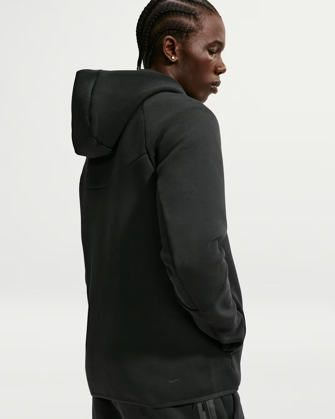 Nike Tech Men's Fleece Hoodie Zip - Black