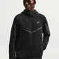 Nike Tech Men's Fleece Hoodie Zip - Black