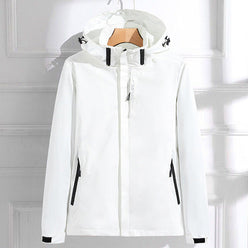 Windbreaker Polyester Lightweight Weather-Resistant Tailored