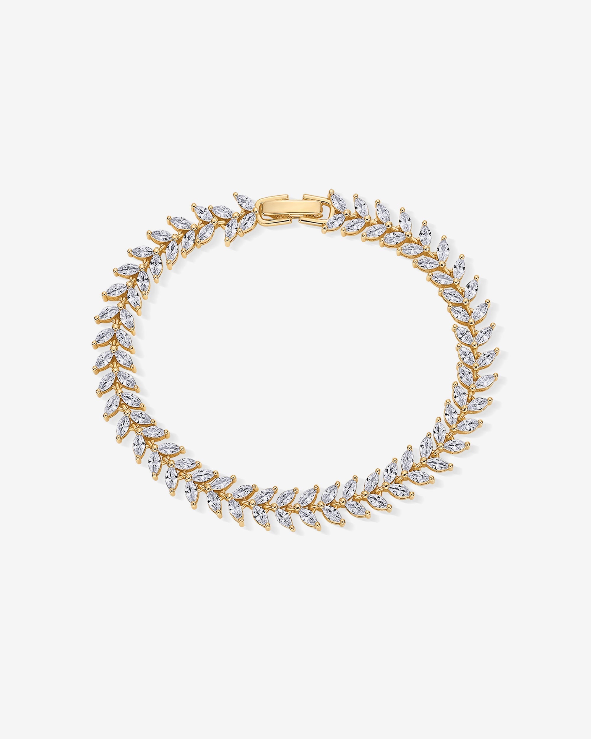 Jewlari Bracelet Naviiz Yellow Gold 6.5 Inches Yellow Gold / 6.5 Inches