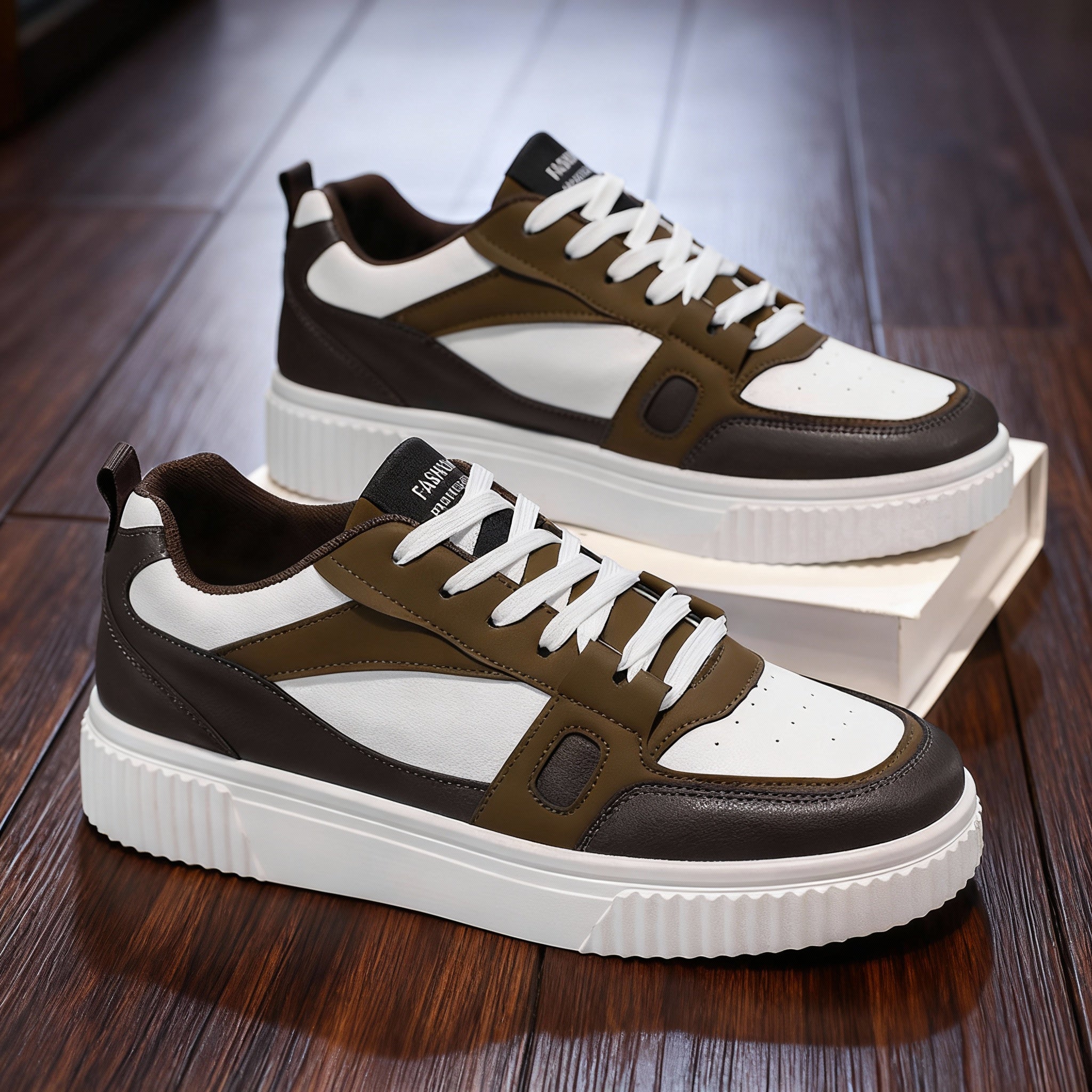 Naviiz men's sneakers Naviiz Brown 5 Brown / 5