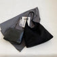 Hobo Bag Faux Suede with Magnetic Closure, Pouch and Laptop Fit
