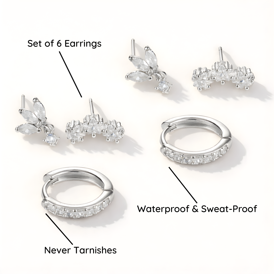 Tirana Earrings Set