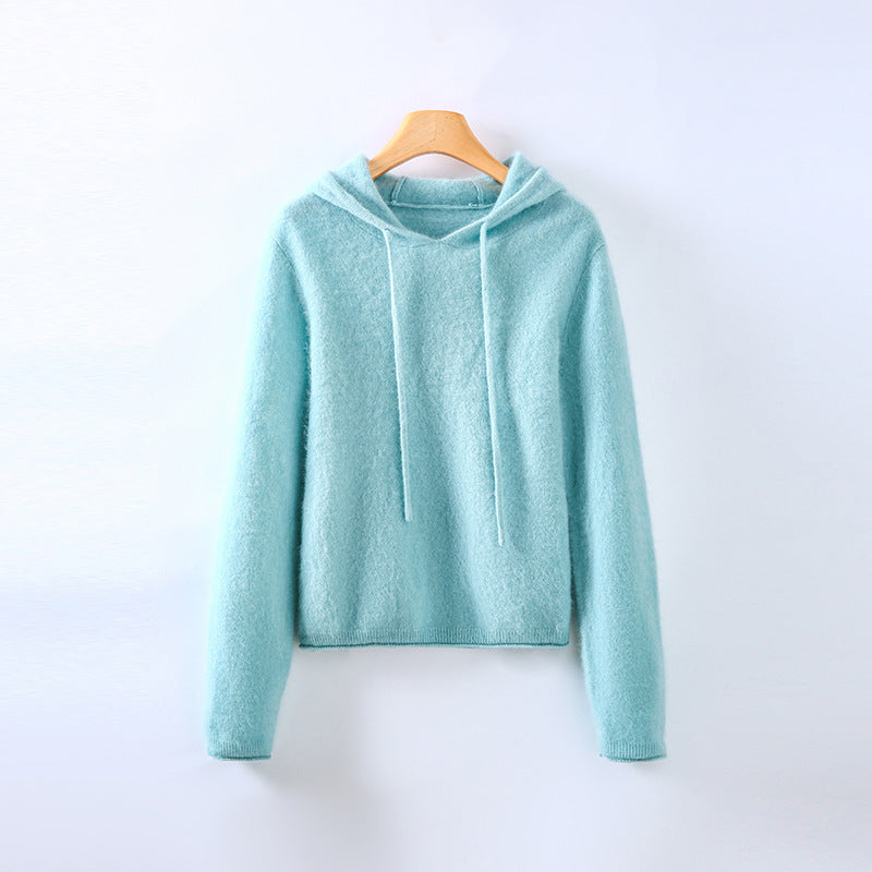Cashmere-Feel Feather-Light Hoodie
