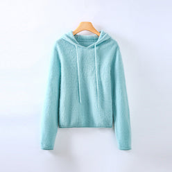 Cashmere-Feel Feather-Light Hoodie