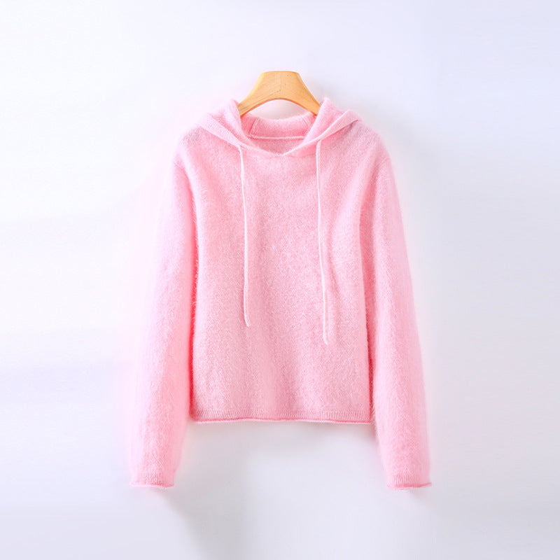 Cashmere-Feel Feather-Light Hoodie