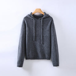 Cashmere-Feel Feather-Light Hoodie