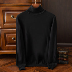 Cashmere-Feel Roll Neck Jumper