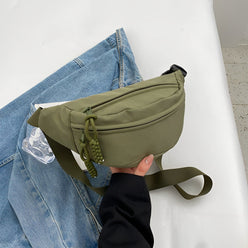 Crossbody Bag Nylon with Wide Adjustable Strap