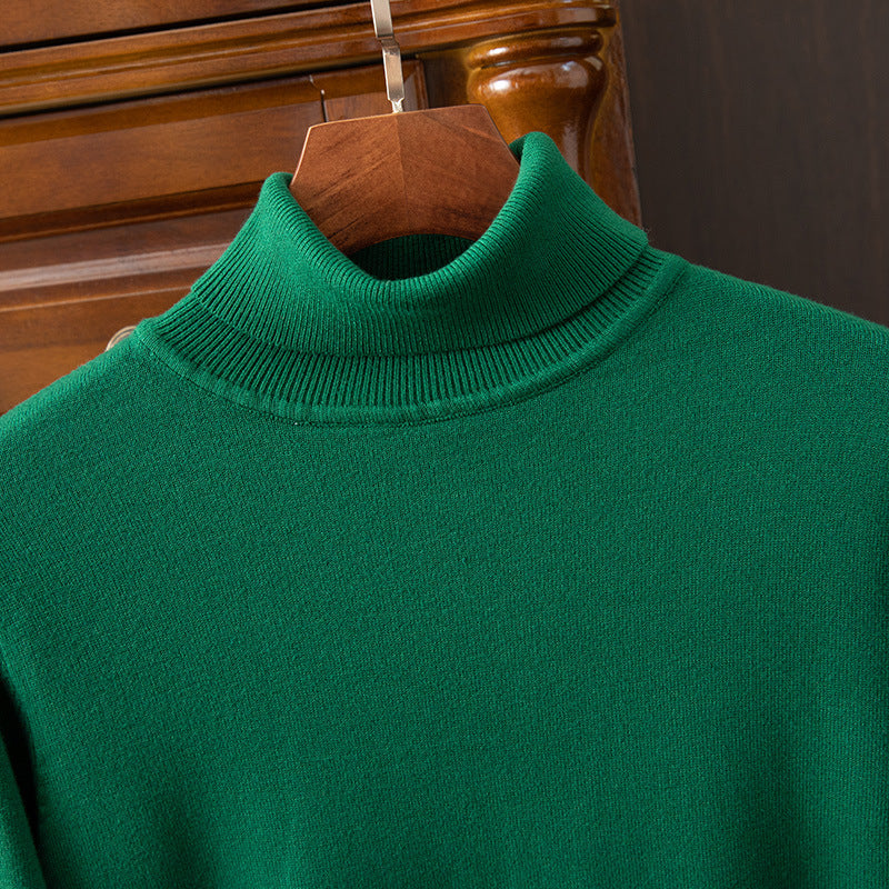 Cashmere-Feel Roll Neck Jumper