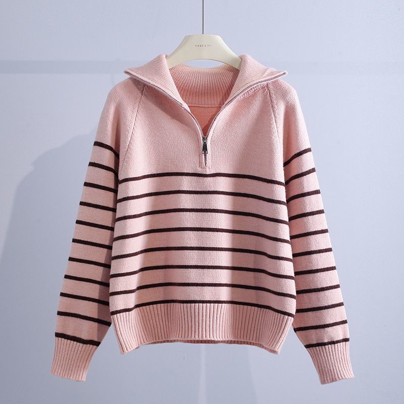 Soft Cotton Zip Jumper