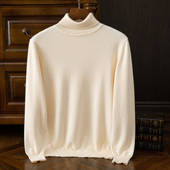 Cashmere-Feel Roll Neck Jumper