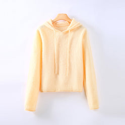 Cashmere-Feel Feather-Light Hoodie