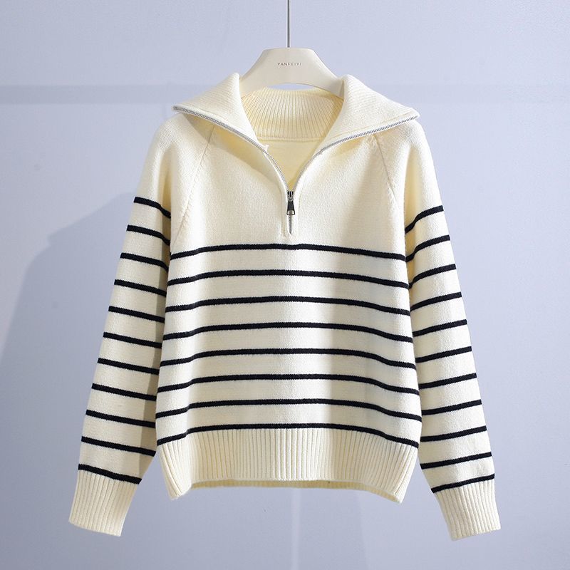 Soft Cotton Zip Jumper