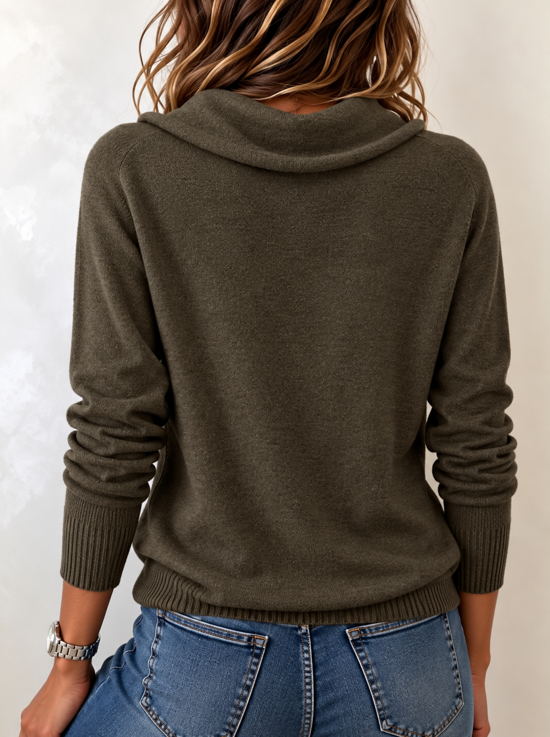 Soft Cowl Neck Jumper