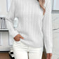 Oversized Cable Crewneck