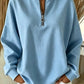 Ring Pull Half-Zip Sweatshirt