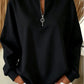 Ring Pull Half-Zip Sweatshirt