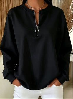 Ring Pull Half-Zip Sweatshirt