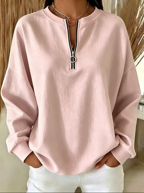 Ring Pull Half-Zip Sweatshirt
