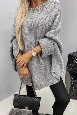 Batwing Poncho Jumper