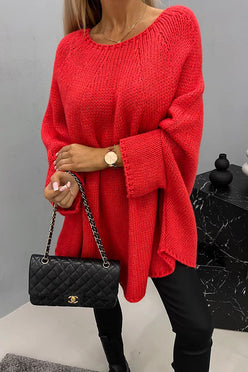 Batwing Poncho Jumper