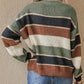Bold Stripe Oversized Jumper