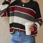 Bold Stripe Oversized Jumper