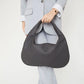 Hobo Bag Woven Faux Leather with Zip and 16-Inch Laptop Fit