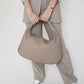 Hobo Bag Woven Faux Leather with Zip and 16-Inch Laptop Fit