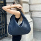 Hobo Bag Woven Faux Leather with Zip and 16-Inch Laptop Fit