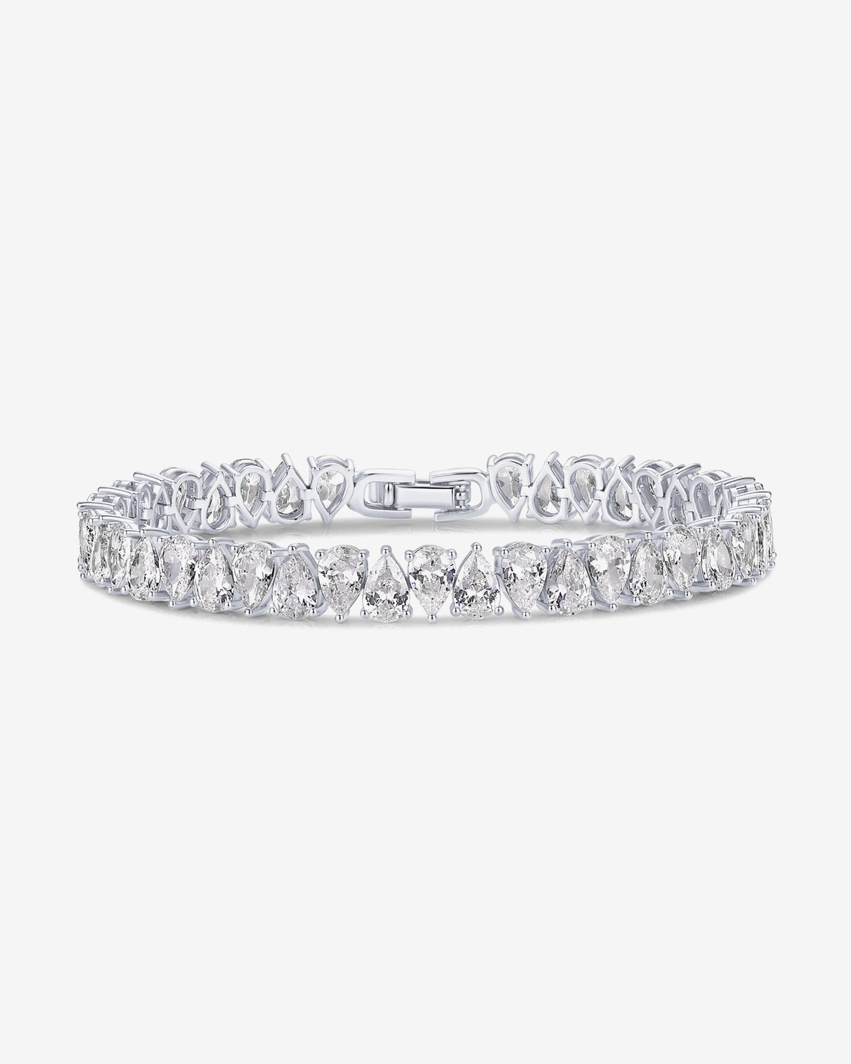 Jewlari Bracelet Naviiz White Gold 6.5 Inches White Gold / 6.5 Inches