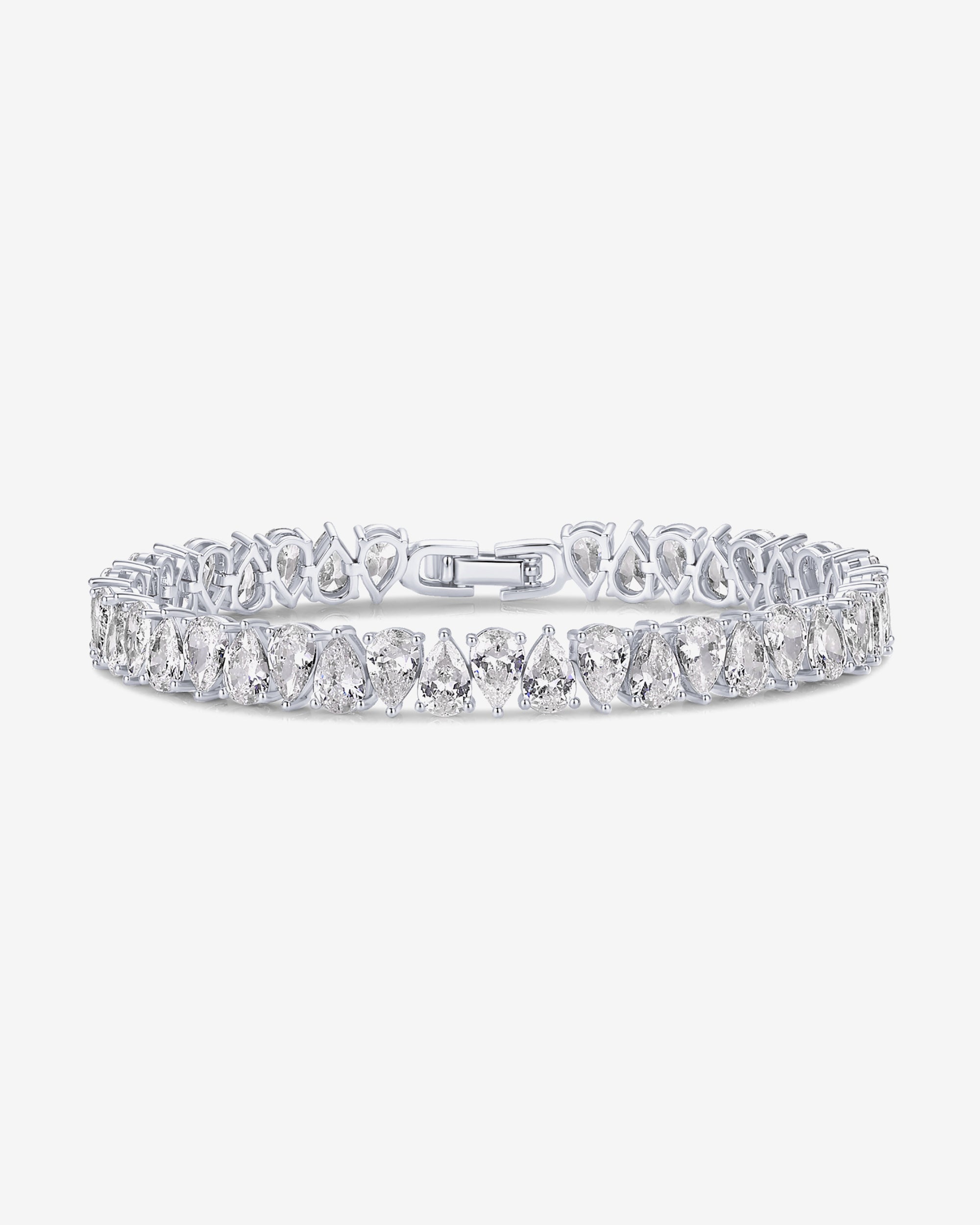 Jewlari Bracelet Naviiz White Gold 6.5 Inches White Gold / 6.5 Inches