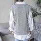 Cable Pointelle Jumper Vest