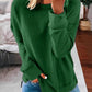 Side Slit Crewneck Sweatshirt