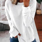Side Slit Crewneck Sweatshirt