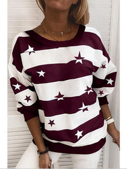 Star Stripe Sweatshirt