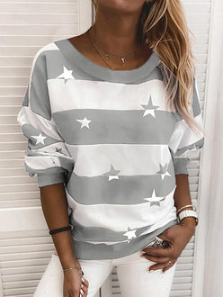 Star Stripe Sweatshirt