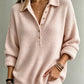 Gold Button Polo Jumper