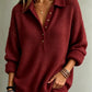 Gold Button Polo Jumper