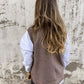 Deep V Jumper Vest