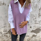 Deep V Jumper Vest