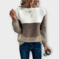Three-Tone Stripe Jumper
